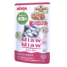 Aixia Pouch  Miaw Miaw Juicy Meat Plus 60g